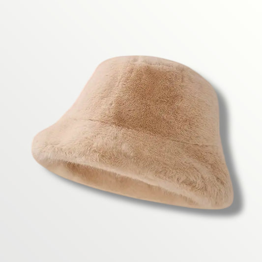 Bucket Hat in Eco-Pelliccia